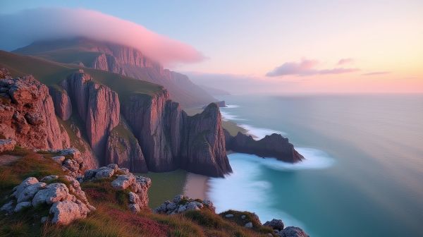 Granit rose au réveil : les plus beaux panoramas marins de Bretagne
