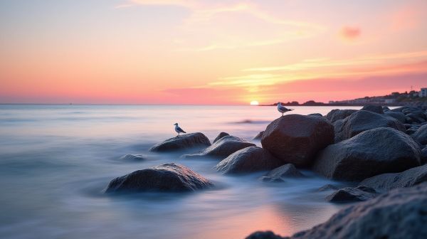 Granit rose au réveil : les plus beaux panoramas marins de Bretagne